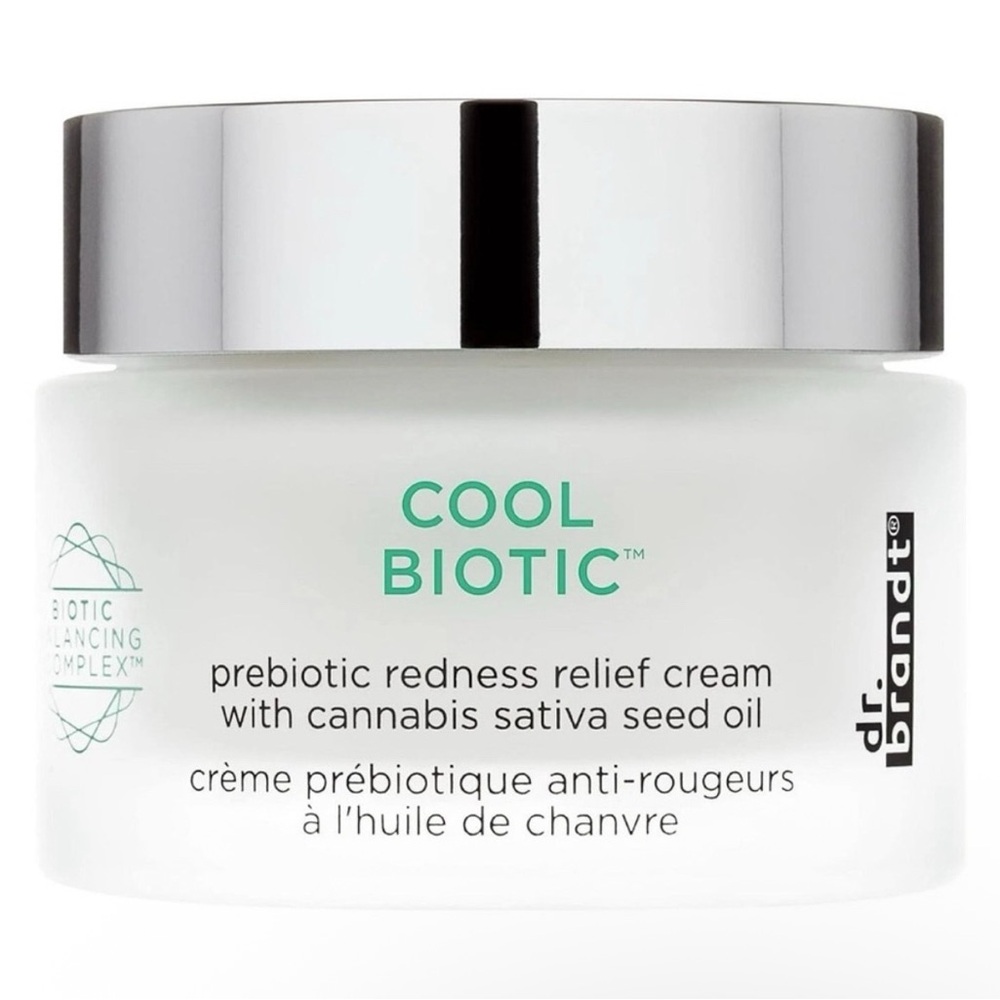 Dr. Brandt Cool Biotic Prebiotic Redness Relief Cream 1.7 oz NIB